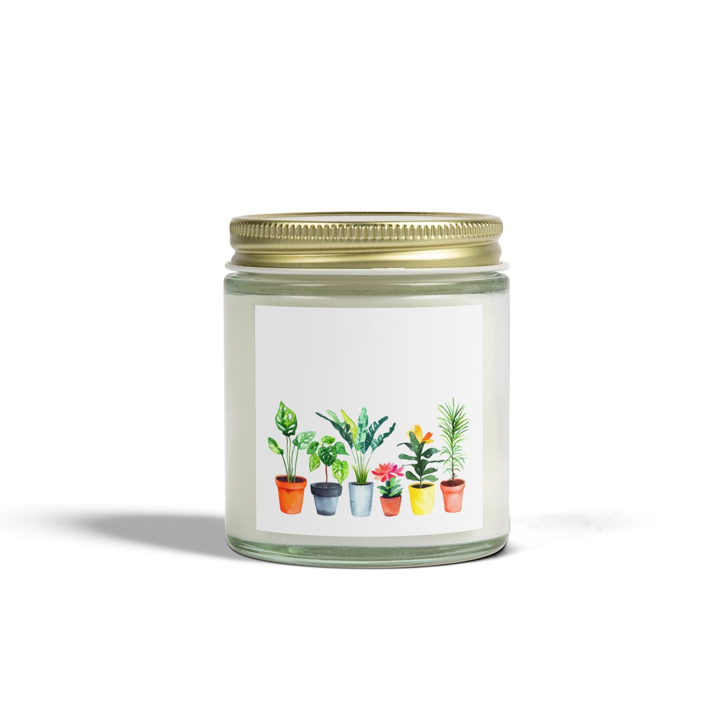 Scented Candles Houseplant Illustration