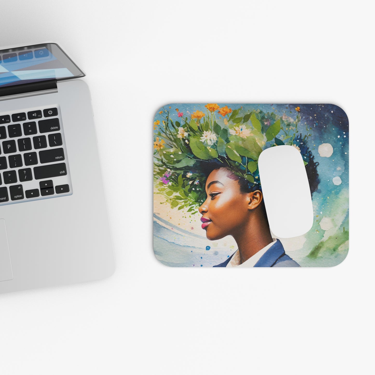 Beautiful Feminine Spirit Mouse Pad (Rectangle)