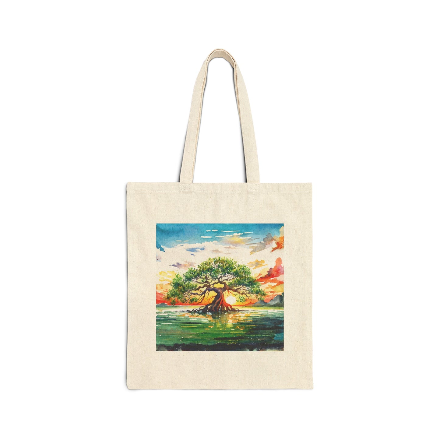 Earth's Green Lungs Cotton Canvas Tote Bag