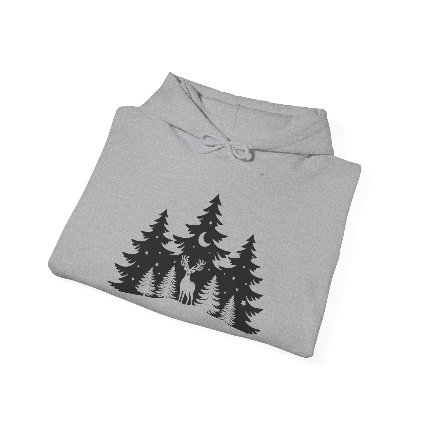 Midnight Stag Hoodie - Cozy Classic Sweatshirt