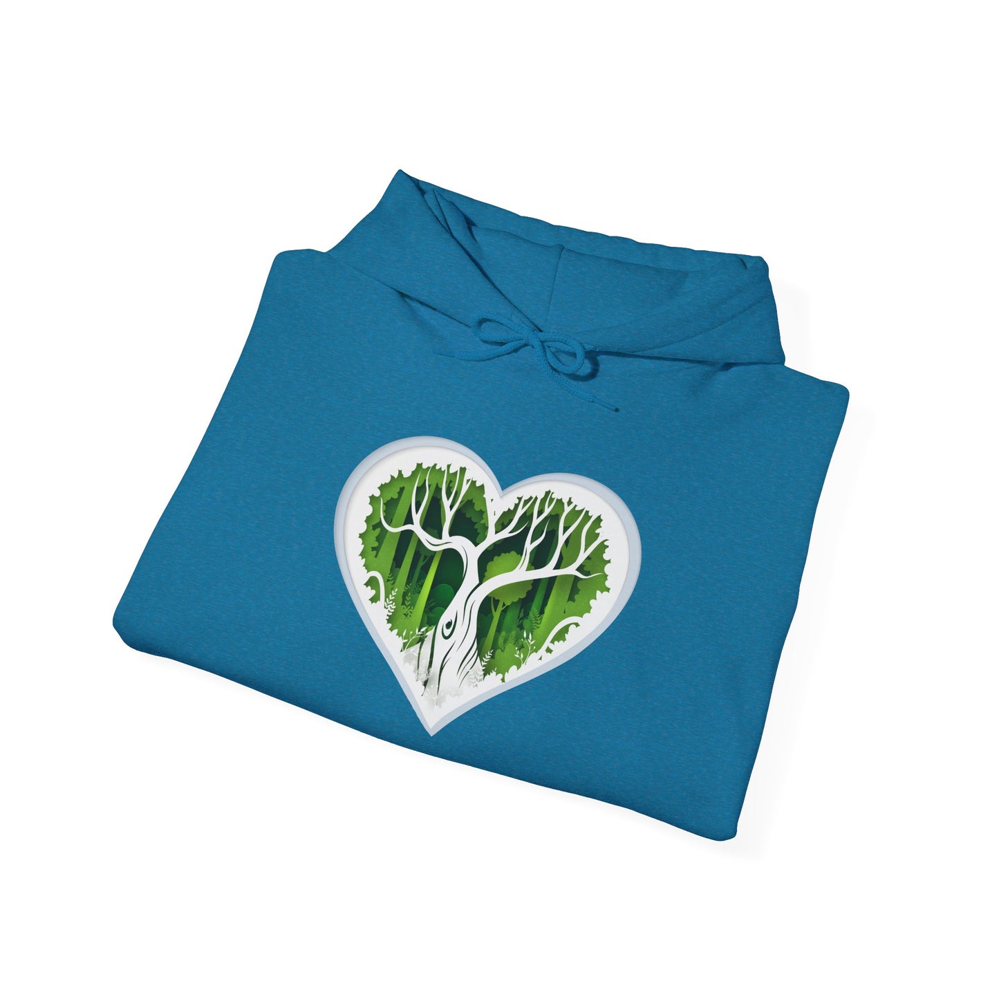 Wise Heart Tree Within, Unisex Fit Hoodie Sweatshirt