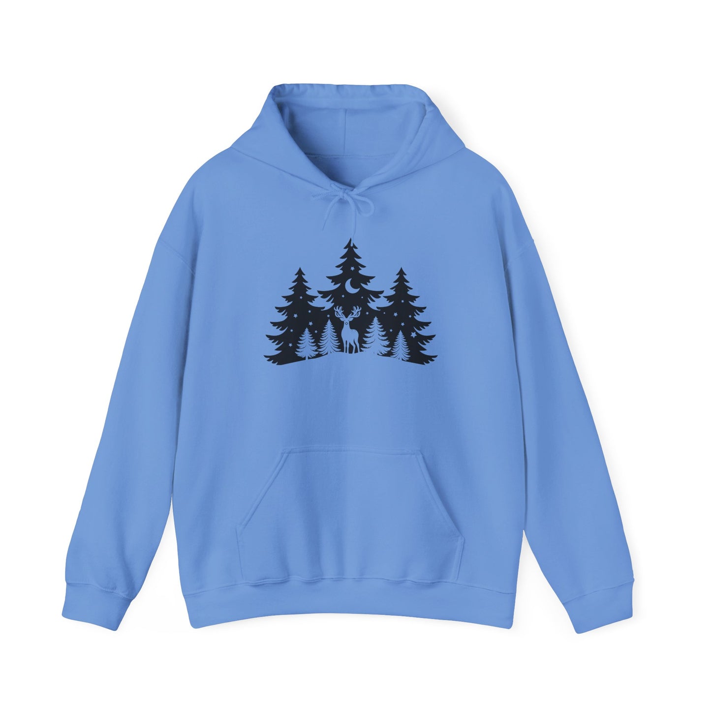 Midnight Stag Hoodie - Cozy Classic Sweatshirt