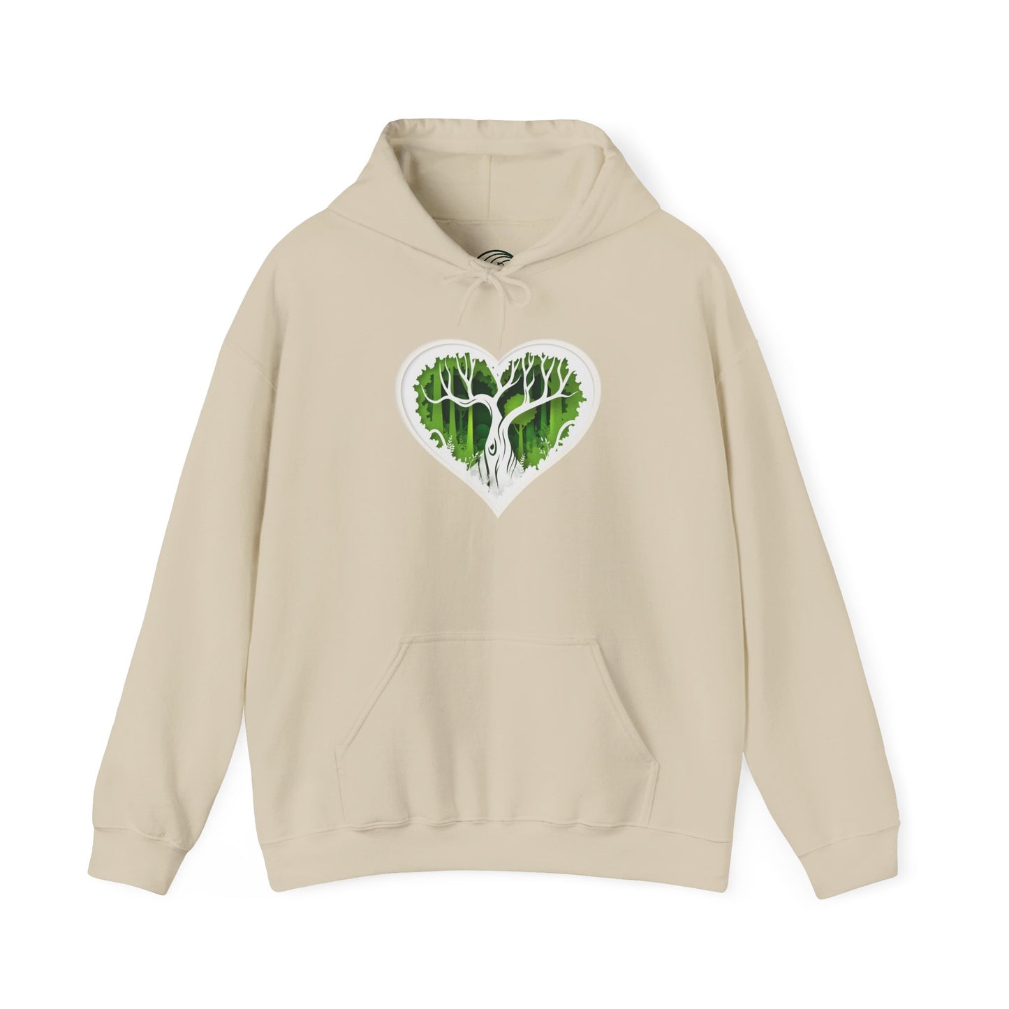 Wise Heart Tree Within, Unisex Fit Hoodie Sweatshirt