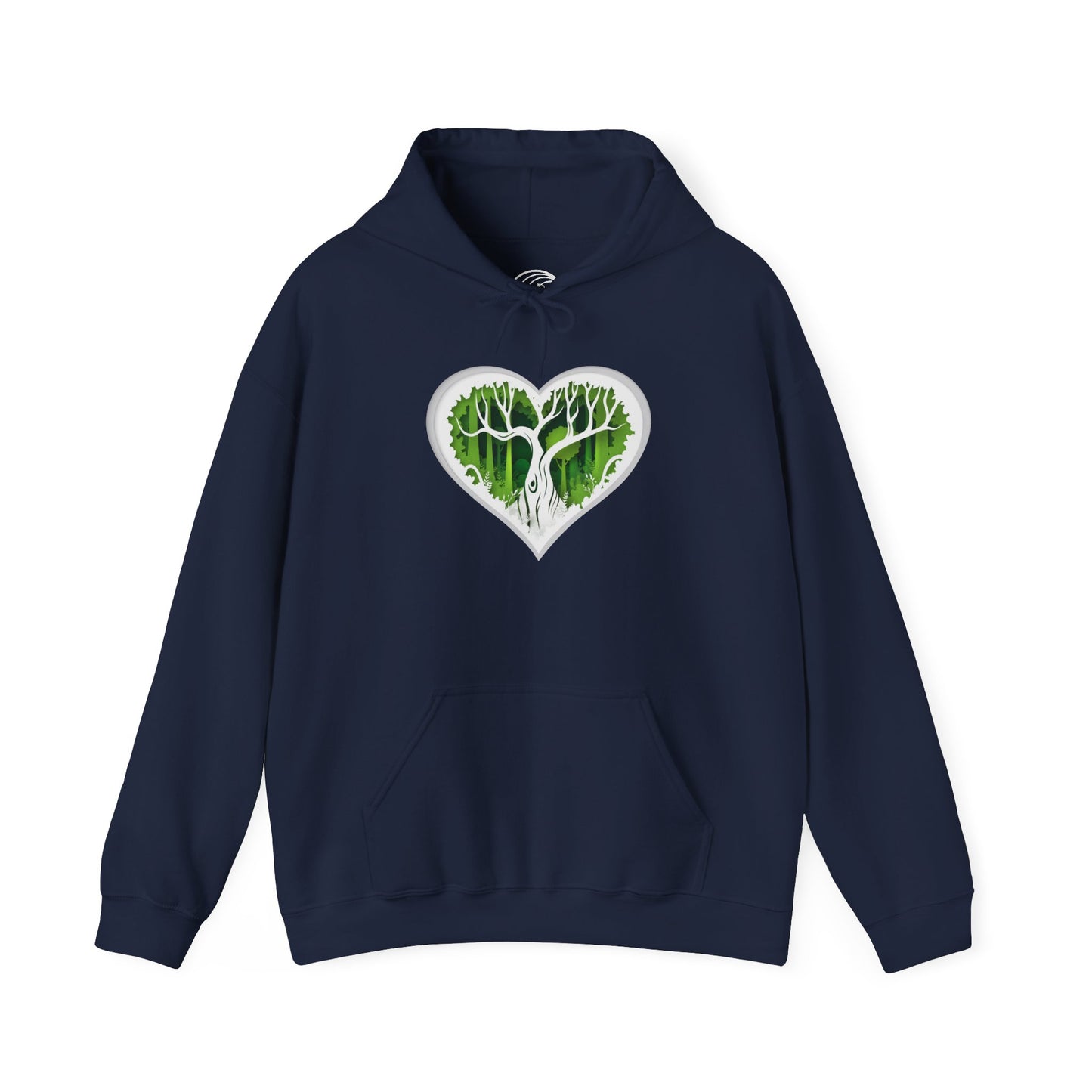 Wise Heart Tree Within, Unisex Fit Hoodie Sweatshirt