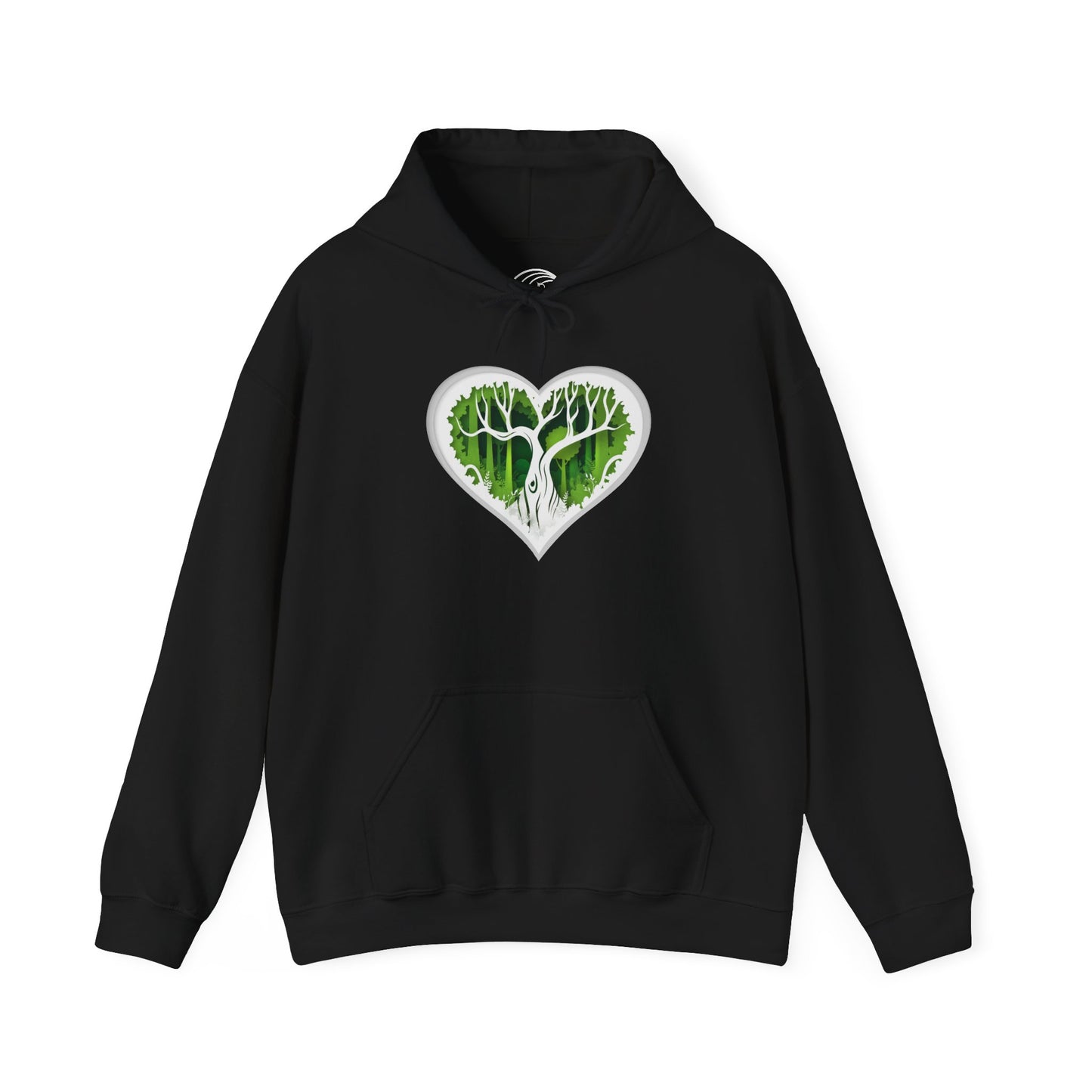 Wise Heart Tree Within, Unisex Fit Hoodie Sweatshirt