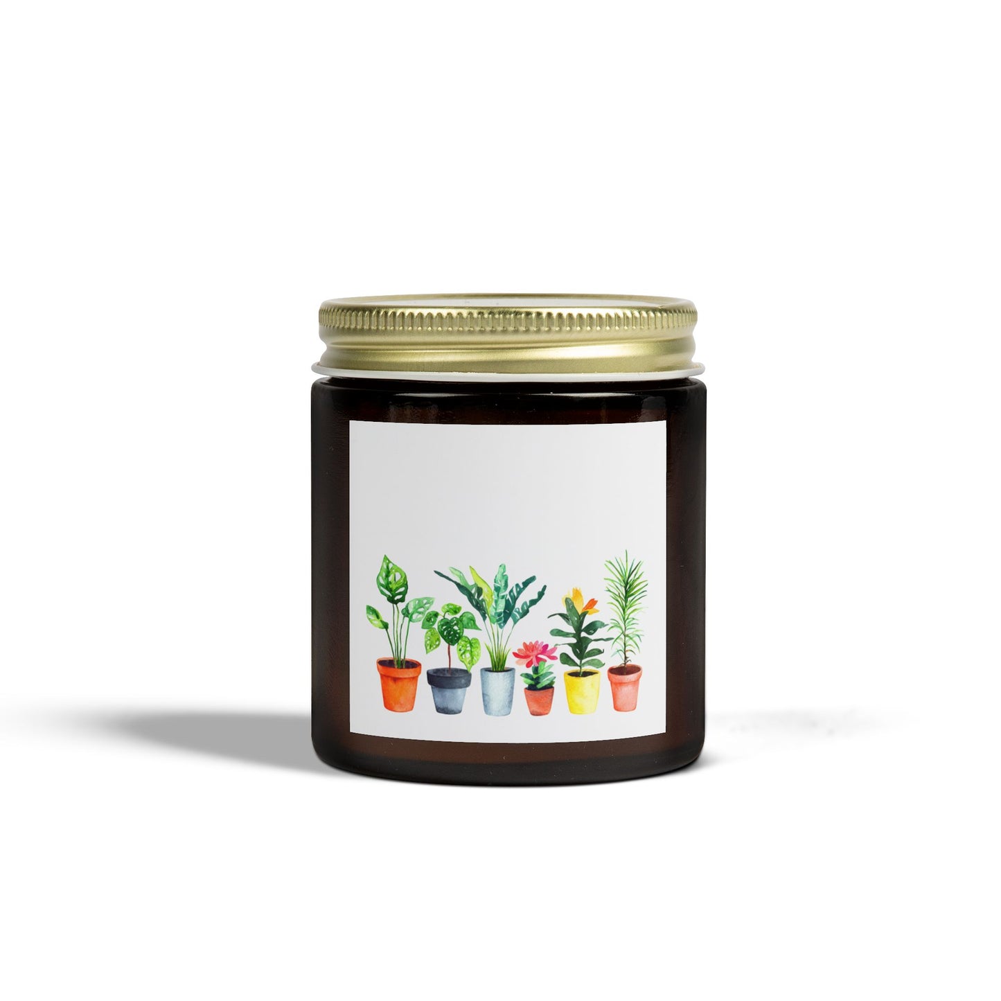 Scented Candles Houseplant Illustration