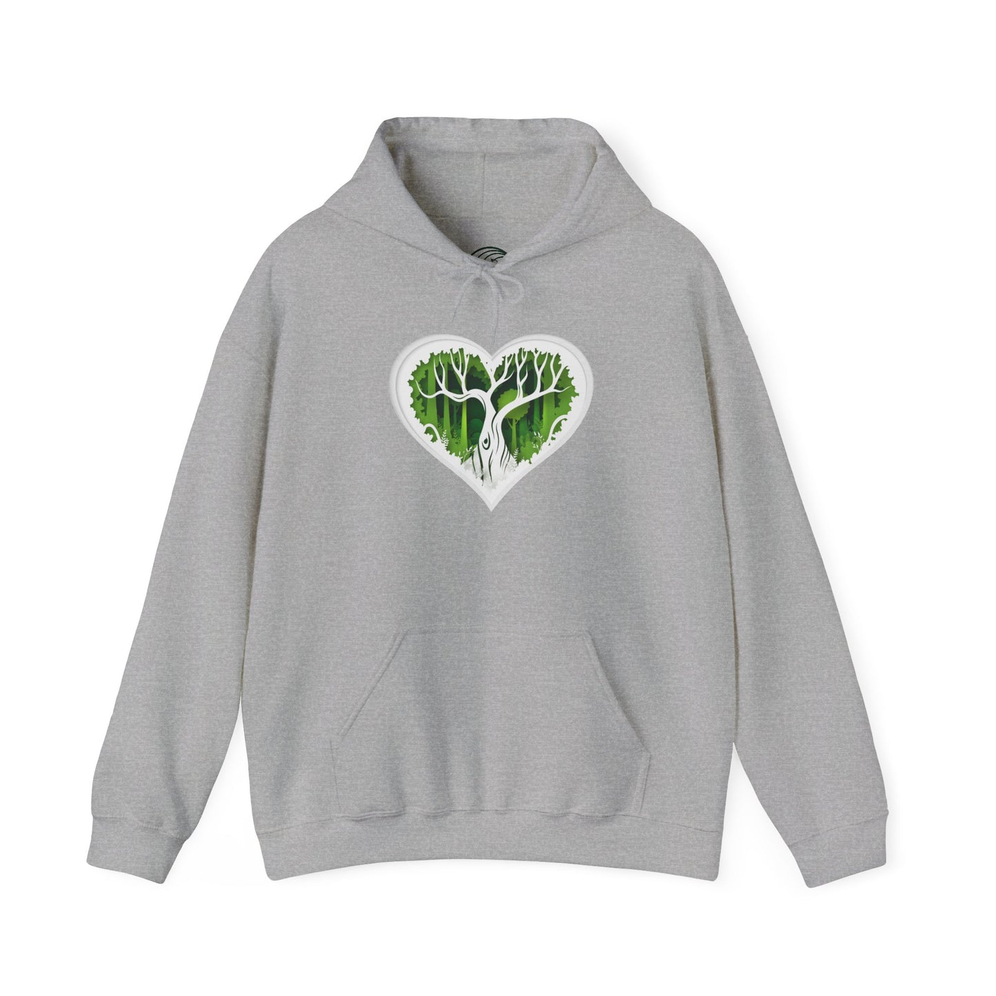 Wise Heart Tree Within, Unisex Fit Hoodie Sweatshirt