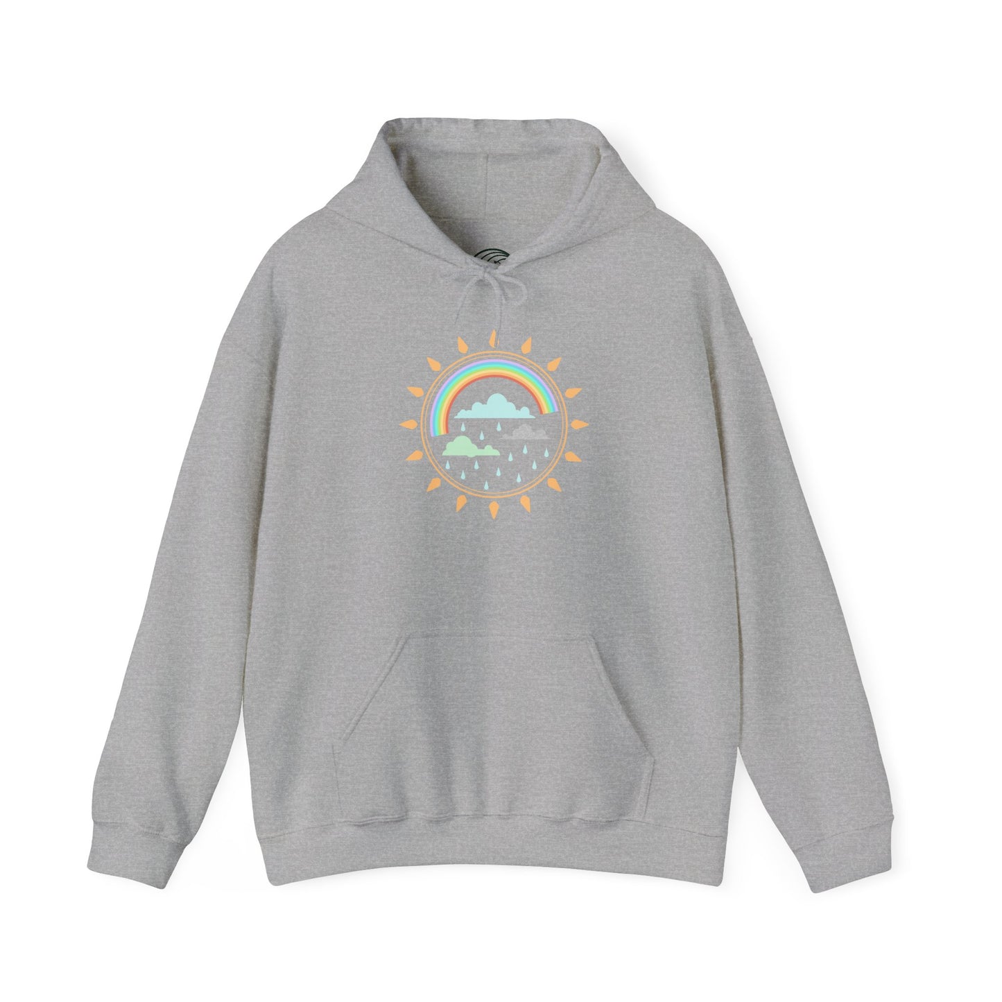 Rain Makes Rainbows Unisex Fit Hoodie Sweatshirt