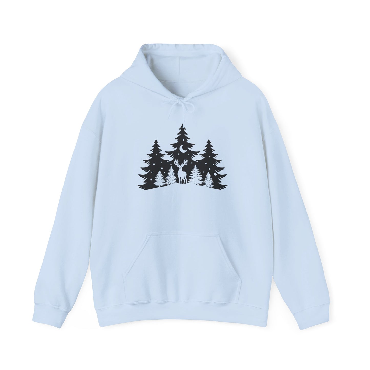 Midnight Stag Hoodie - Cozy Classic Sweatshirt